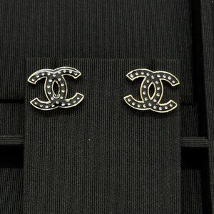 Chanel stud earrings